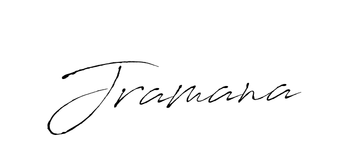 Make a beautiful signature design for name Jramana. Use this online signature maker to create a handwritten signature for free. Jramana signature style 6 images and pictures png