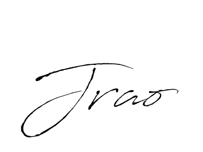 You should practise on your own different ways (Antro_Vectra) to write your name (Jrao) in signature. don't let someone else do it for you. Jrao signature style 6 images and pictures png