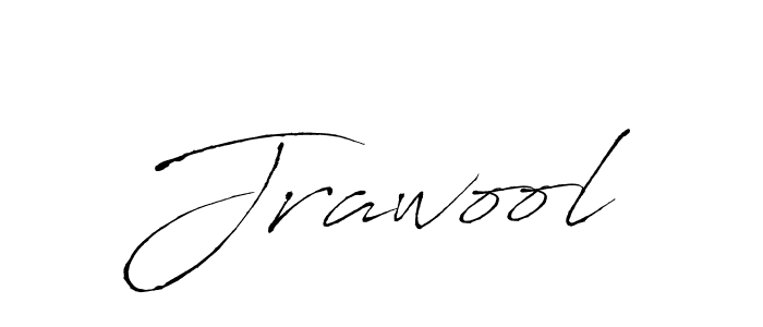 Similarly Antro_Vectra is the best handwritten signature design. Signature creator online .You can use it as an online autograph creator for name Jrawool. Jrawool signature style 6 images and pictures png