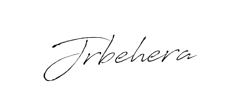 Use a signature maker to create a handwritten signature online. With this signature software, you can design (Antro_Vectra) your own signature for name Jrbehera. Jrbehera signature style 6 images and pictures png