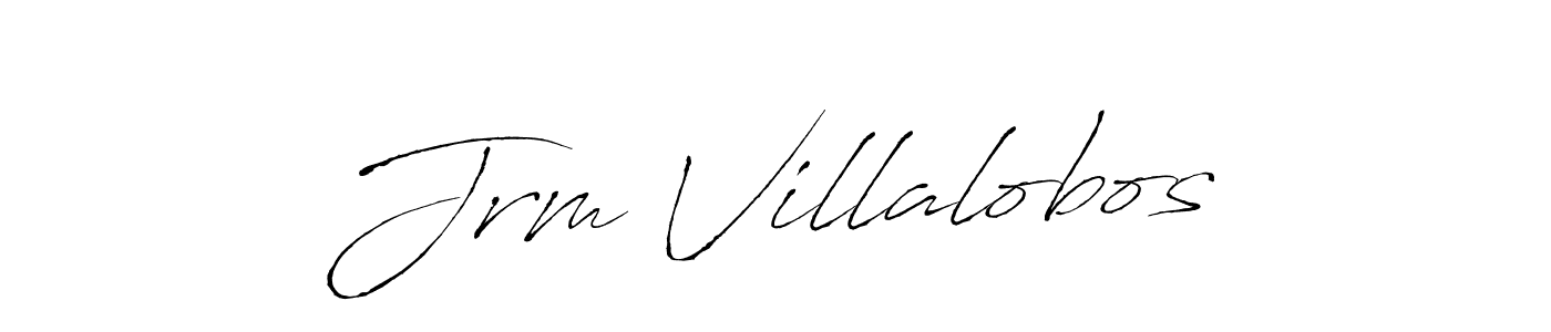 Also You can easily find your signature by using the search form. We will create Jrm Villalobos name handwritten signature images for you free of cost using Antro_Vectra sign style. Jrm Villalobos signature style 6 images and pictures png