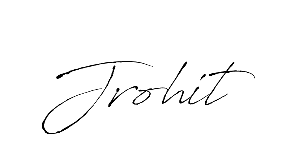 Also we have Jrohit name is the best signature style. Create professional handwritten signature collection using Antro_Vectra autograph style. Jrohit signature style 6 images and pictures png