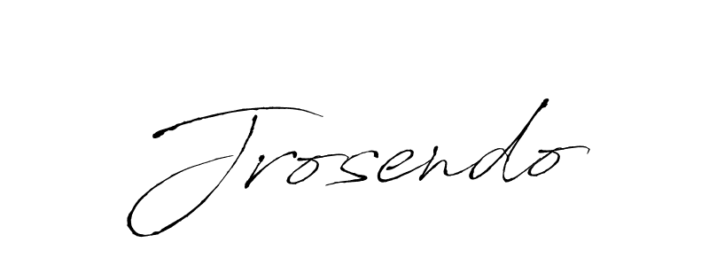 Create a beautiful signature design for name Jrosendo. With this signature (Antro_Vectra) fonts, you can make a handwritten signature for free. Jrosendo signature style 6 images and pictures png