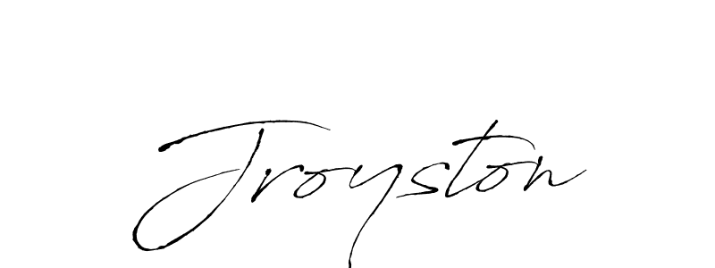Design your own signature with our free online signature maker. With this signature software, you can create a handwritten (Antro_Vectra) signature for name Jroyston. Jroyston signature style 6 images and pictures png