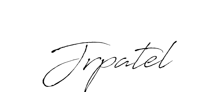 Use a signature maker to create a handwritten signature online. With this signature software, you can design (Antro_Vectra) your own signature for name Jrpatel. Jrpatel signature style 6 images and pictures png