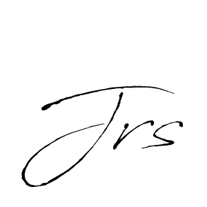 Antro_Vectra is a professional signature style that is perfect for those who want to add a touch of class to their signature. It is also a great choice for those who want to make their signature more unique. Get Jrs name to fancy signature for free. Jrs signature style 6 images and pictures png