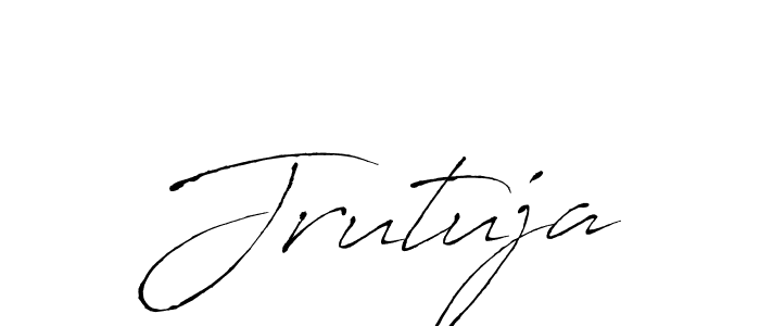 You can use this online signature creator to create a handwritten signature for the name Jrutuja. This is the best online autograph maker. Jrutuja signature style 6 images and pictures png