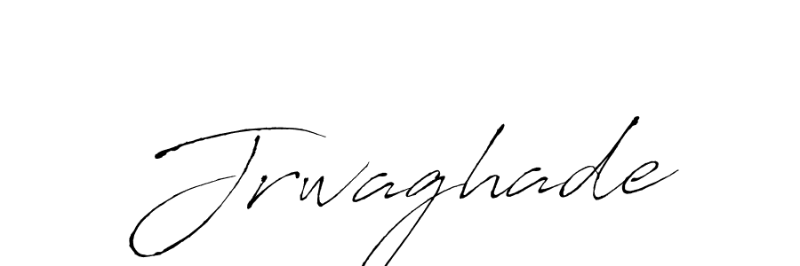 Design your own signature with our free online signature maker. With this signature software, you can create a handwritten (Antro_Vectra) signature for name Jrwaghade. Jrwaghade signature style 6 images and pictures png
