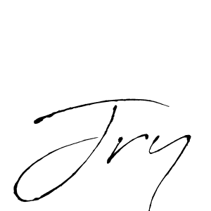 Also You can easily find your signature by using the search form. We will create Jry name handwritten signature images for you free of cost using Antro_Vectra sign style. Jry signature style 6 images and pictures png