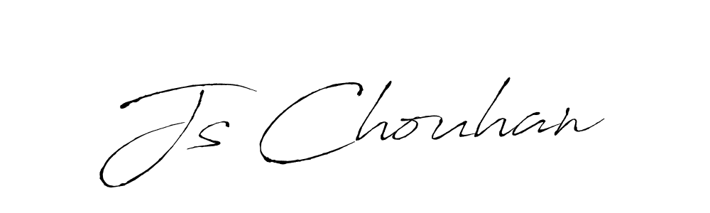 Js Chouhan stylish signature style. Best Handwritten Sign (Antro_Vectra) for my name. Handwritten Signature Collection Ideas for my name Js Chouhan. Js Chouhan signature style 6 images and pictures png