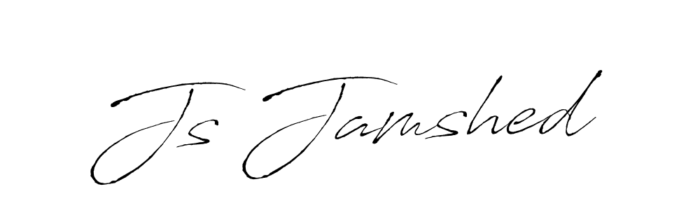 You should practise on your own different ways (Antro_Vectra) to write your name (Js Jamshed) in signature. don't let someone else do it for you. Js Jamshed signature style 6 images and pictures png