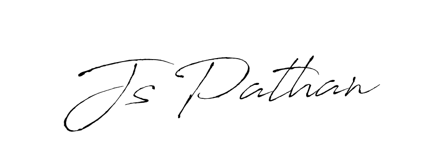 Js Pathan stylish signature style. Best Handwritten Sign (Antro_Vectra) for my name. Handwritten Signature Collection Ideas for my name Js Pathan. Js Pathan signature style 6 images and pictures png