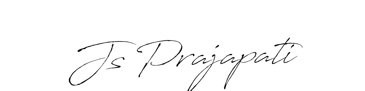 Also You can easily find your signature by using the search form. We will create Js Prajapati name handwritten signature images for you free of cost using Antro_Vectra sign style. Js Prajapati signature style 6 images and pictures png