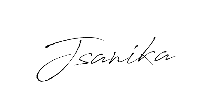 How to make Jsanika name signature. Use Antro_Vectra style for creating short signs online. This is the latest handwritten sign. Jsanika signature style 6 images and pictures png