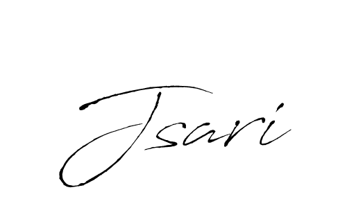 Create a beautiful signature design for name Jsari. With this signature (Antro_Vectra) fonts, you can make a handwritten signature for free. Jsari signature style 6 images and pictures png