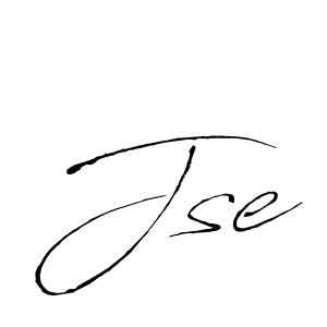 Jse stylish signature style. Best Handwritten Sign (Antro_Vectra) for my name. Handwritten Signature Collection Ideas for my name Jse. Jse signature style 6 images and pictures png
