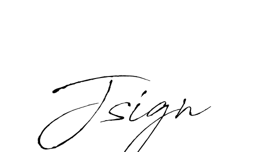 Design your own signature with our free online signature maker. With this signature software, you can create a handwritten (Antro_Vectra) signature for name Jsign. Jsign signature style 6 images and pictures png