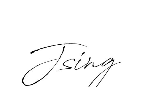 if you are searching for the best signature style for your name Jsing. so please give up your signature search. here we have designed multiple signature styles  using Antro_Vectra. Jsing signature style 6 images and pictures png