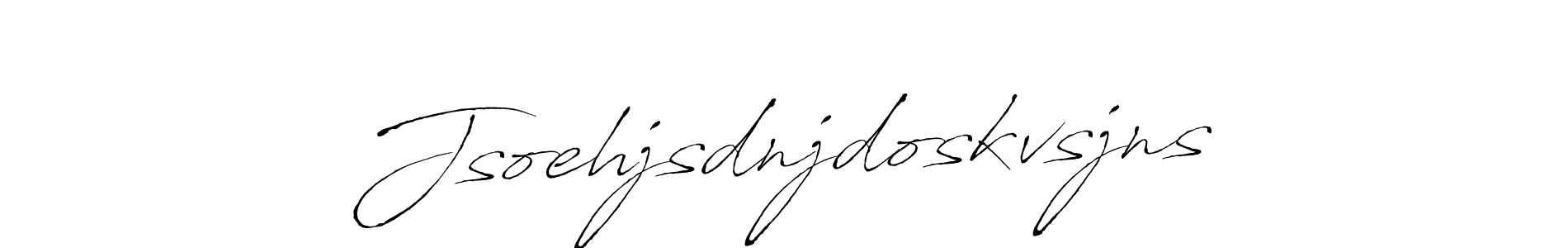 Antro_Vectra is a professional signature style that is perfect for those who want to add a touch of class to their signature. It is also a great choice for those who want to make their signature more unique. Get Jsoehjsdnjdoskvsjns name to fancy signature for free. Jsoehjsdnjdoskvsjns signature style 6 images and pictures png