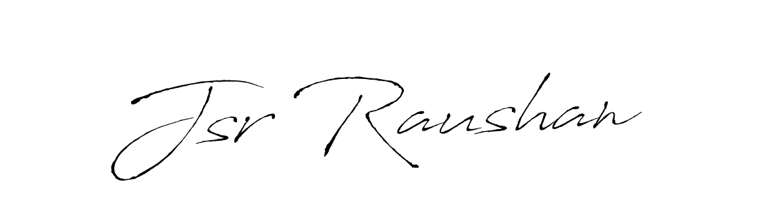 You can use this online signature creator to create a handwritten signature for the name Jsr Raushan. This is the best online autograph maker. Jsr Raushan signature style 6 images and pictures png