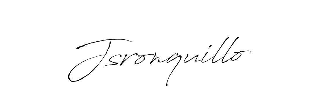 You should practise on your own different ways (Antro_Vectra) to write your name (Jsronquillo) in signature. don't let someone else do it for you. Jsronquillo signature style 6 images and pictures png