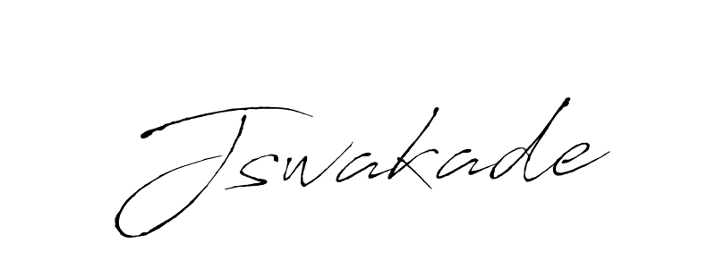The best way (Antro_Vectra) to make a short signature is to pick only two or three words in your name. The name Jswakade include a total of six letters. For converting this name. Jswakade signature style 6 images and pictures png