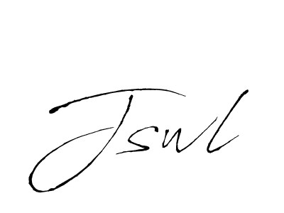 Best and Professional Signature Style for Jswl. Antro_Vectra Best Signature Style Collection. Jswl signature style 6 images and pictures png