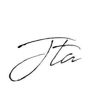 This is the best signature style for the Jta name. Also you like these signature font (Antro_Vectra). Mix name signature. Jta signature style 6 images and pictures png