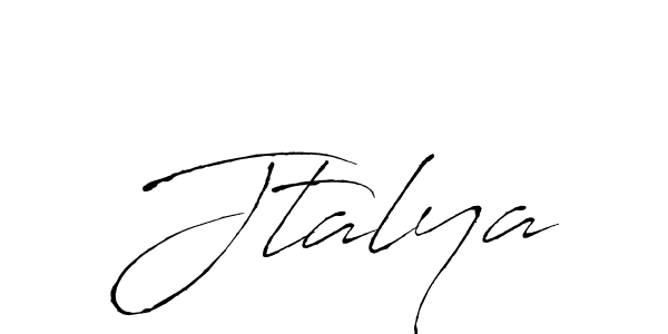 Similarly Antro_Vectra is the best handwritten signature design. Signature creator online .You can use it as an online autograph creator for name Jtalya. Jtalya signature style 6 images and pictures png