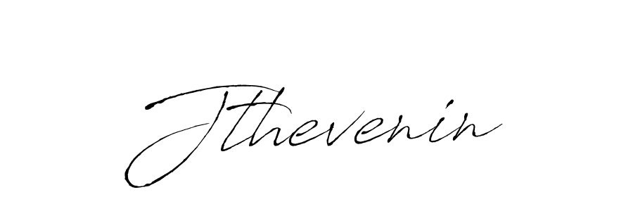 Create a beautiful signature design for name Jthevenin. With this signature (Antro_Vectra) fonts, you can make a handwritten signature for free. Jthevenin signature style 6 images and pictures png