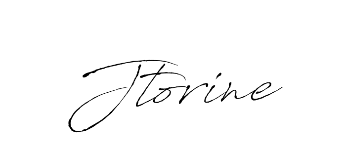 Design your own signature with our free online signature maker. With this signature software, you can create a handwritten (Antro_Vectra) signature for name Jtorine. Jtorine signature style 6 images and pictures png