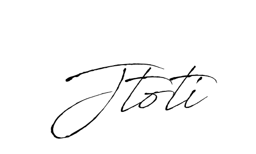 Once you've used our free online signature maker to create your best signature Antro_Vectra style, it's time to enjoy all of the benefits that Jtoti name signing documents. Jtoti signature style 6 images and pictures png