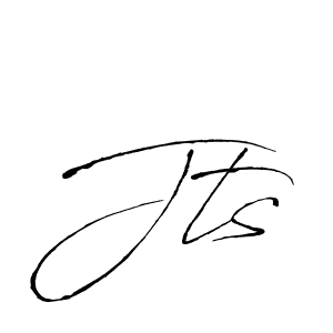 You should practise on your own different ways (Antro_Vectra) to write your name (Jts) in signature. don't let someone else do it for you. Jts signature style 6 images and pictures png