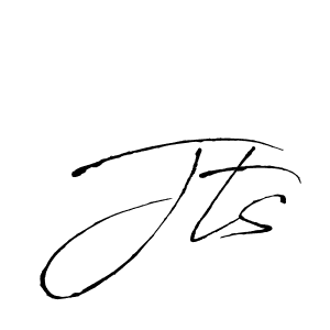 You should practise on your own different ways (Antro_Vectra) to write your name (Jts) in signature. don't let someone else do it for you. Jts signature style 6 images and pictures png