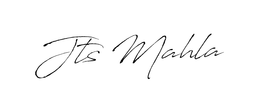 Use a signature maker to create a handwritten signature online. With this signature software, you can design (Antro_Vectra) your own signature for name Jts Mahla. Jts Mahla signature style 6 images and pictures png