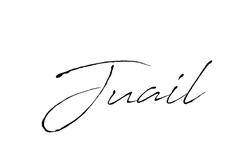 Similarly Antro_Vectra is the best handwritten signature design. Signature creator online .You can use it as an online autograph creator for name Juail. Juail signature style 6 images and pictures png