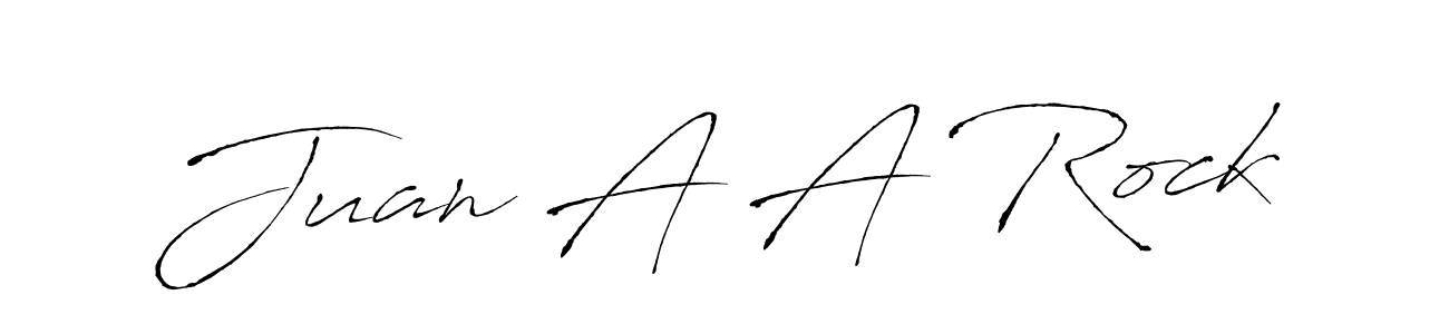 Also You can easily find your signature by using the search form. We will create Juan A A Rock name handwritten signature images for you free of cost using Antro_Vectra sign style. Juan A A Rock signature style 6 images and pictures png