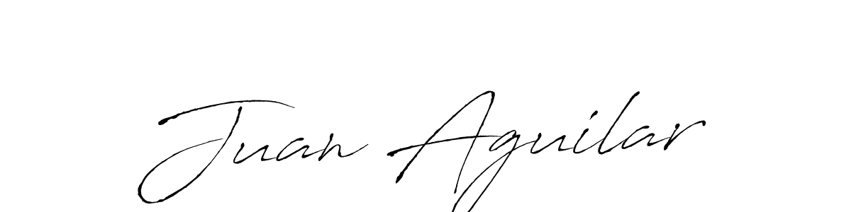 Create a beautiful signature design for name Juan Aguilar. With this signature (Antro_Vectra) fonts, you can make a handwritten signature for free. Juan Aguilar signature style 6 images and pictures png