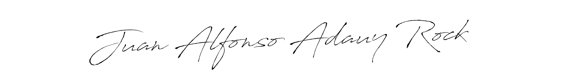 Also we have Juan Alfonso Adauy Rock name is the best signature style. Create professional handwritten signature collection using Antro_Vectra autograph style. Juan Alfonso Adauy Rock signature style 6 images and pictures png