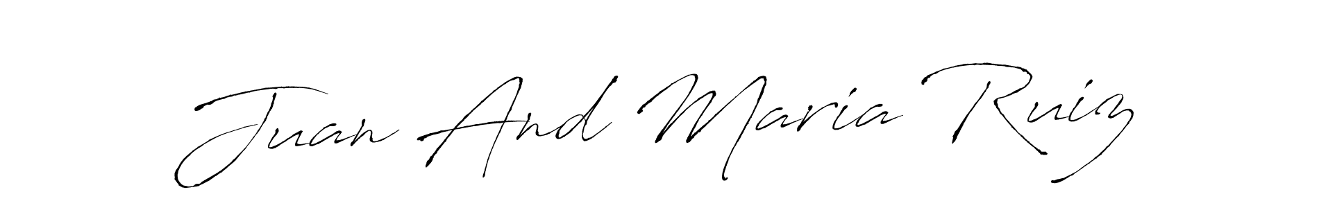 How to make Juan And Maria Ruiz signature? Antro_Vectra is a professional autograph style. Create handwritten signature for Juan And Maria Ruiz name. Juan And Maria Ruiz signature style 6 images and pictures png