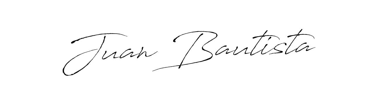 Juan Bautista stylish signature style. Best Handwritten Sign (Antro_Vectra) for my name. Handwritten Signature Collection Ideas for my name Juan Bautista. Juan Bautista signature style 6 images and pictures png