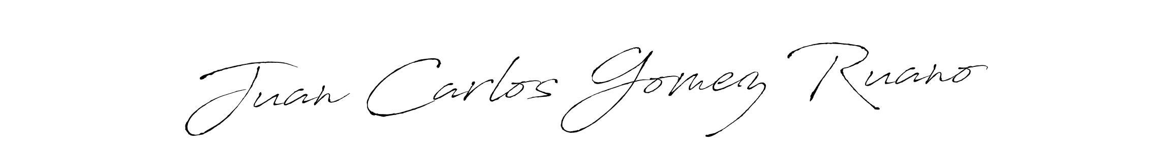 Make a beautiful signature design for name Juan Carlos Gomez Ruano. Use this online signature maker to create a handwritten signature for free. Juan Carlos Gomez Ruano signature style 6 images and pictures png