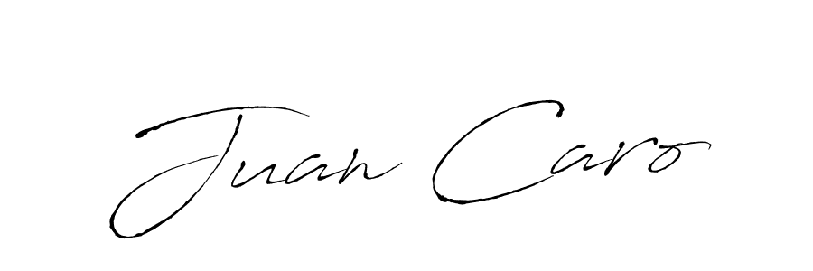 Make a beautiful signature design for name Juan Caro. With this signature (Antro_Vectra) style, you can create a handwritten signature for free. Juan Caro signature style 6 images and pictures png