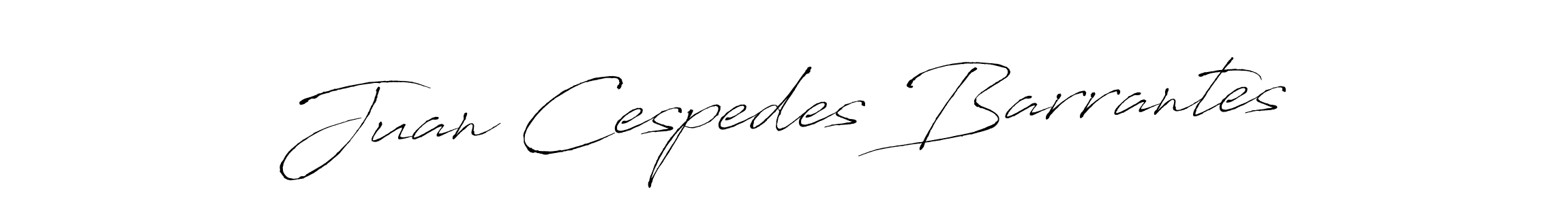 Juan Cespedes Barrantes stylish signature style. Best Handwritten Sign (Antro_Vectra) for my name. Handwritten Signature Collection Ideas for my name Juan Cespedes Barrantes. Juan Cespedes Barrantes signature style 6 images and pictures png