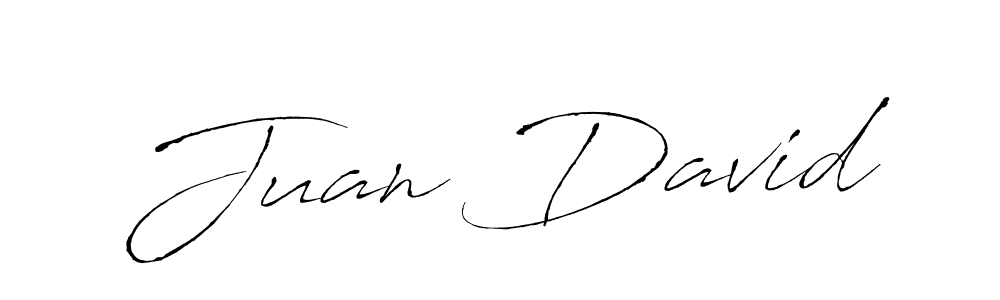 How to make Juan David name signature. Use Antro_Vectra style for creating short signs online. This is the latest handwritten sign. Juan David signature style 6 images and pictures png