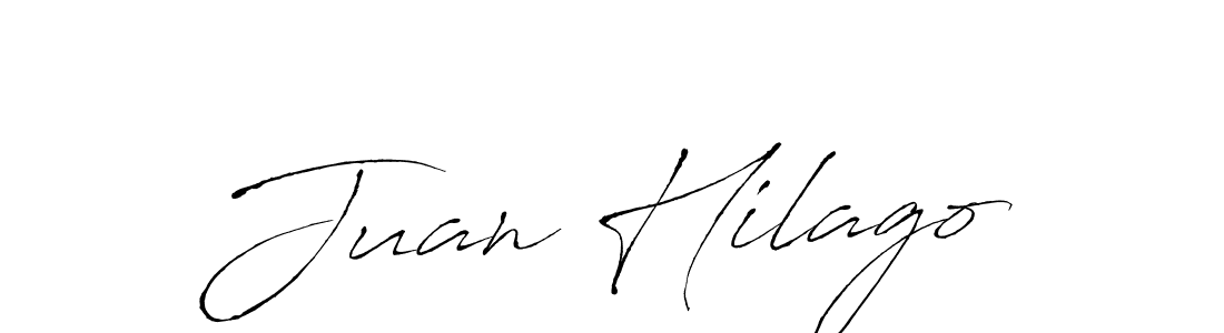 Use a signature maker to create a handwritten signature online. With this signature software, you can design (Antro_Vectra) your own signature for name Juan Hilago. Juan Hilago signature style 6 images and pictures png