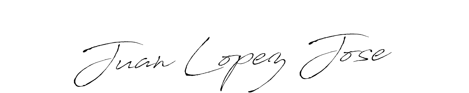 Make a short Juan Lopez Jose signature style. Manage your documents anywhere anytime using Antro_Vectra. Create and add eSignatures, submit forms, share and send files easily. Juan Lopez Jose signature style 6 images and pictures png