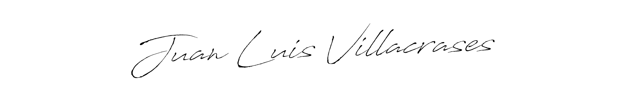 How to make Juan Luis Villacrases name signature. Use Antro_Vectra style for creating short signs online. This is the latest handwritten sign. Juan Luis Villacrases signature style 6 images and pictures png