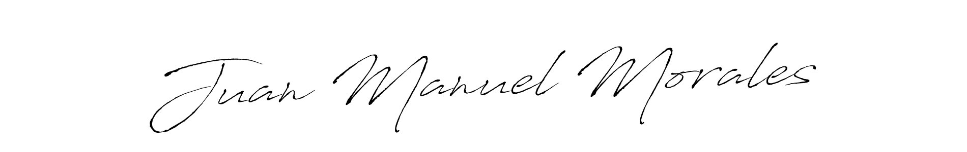 Make a short Juan Manuel Morales signature style. Manage your documents anywhere anytime using Antro_Vectra. Create and add eSignatures, submit forms, share and send files easily. Juan Manuel Morales signature style 6 images and pictures png