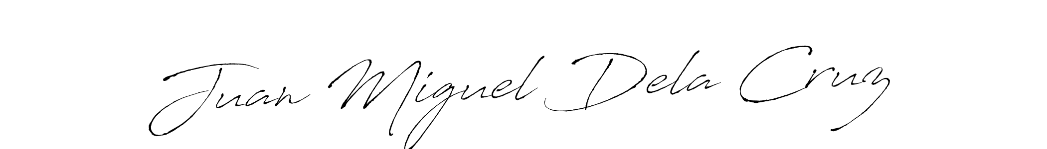 Use a signature maker to create a handwritten signature online. With this signature software, you can design (Antro_Vectra) your own signature for name Juan Miguel Dela Cruz. Juan Miguel Dela Cruz signature style 6 images and pictures png